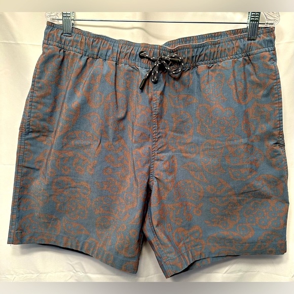 Toad&Co. Men's Hybrid Shorts - Blue and Brown - Picture 1 of 8